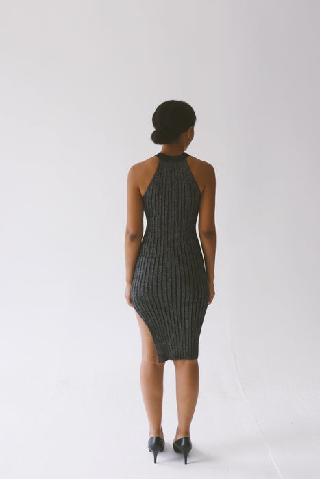 Sparkly Knit Midi Dress