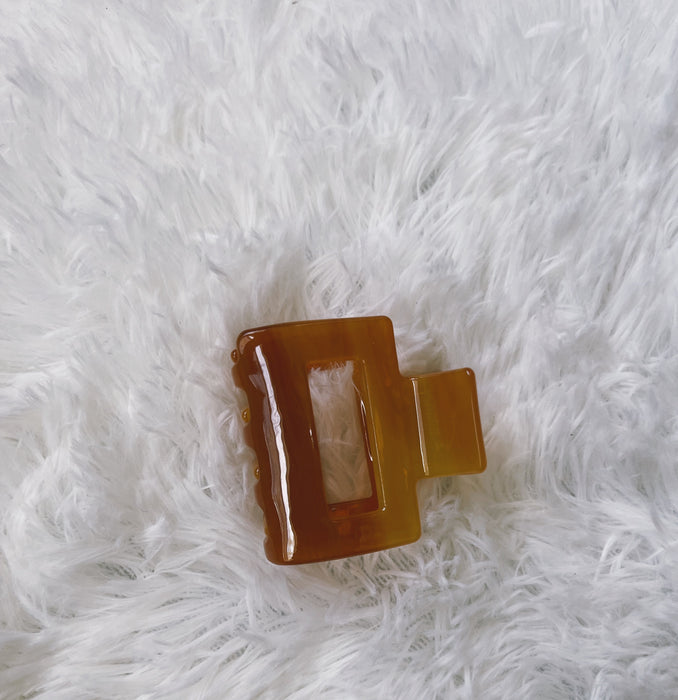 Caramel Hair Claw Clip